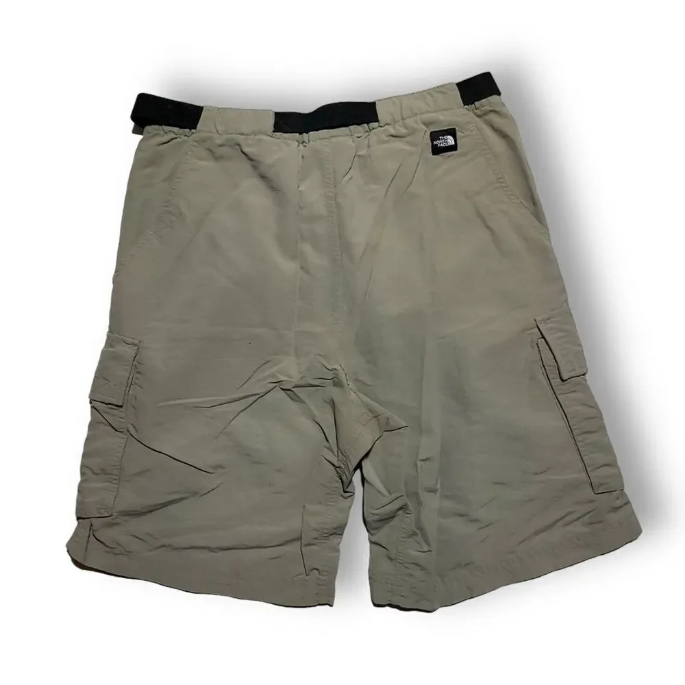 ⛰️ The North Face Men’s Hiking Shorts Gray Size 32 Canvas Zip‎
